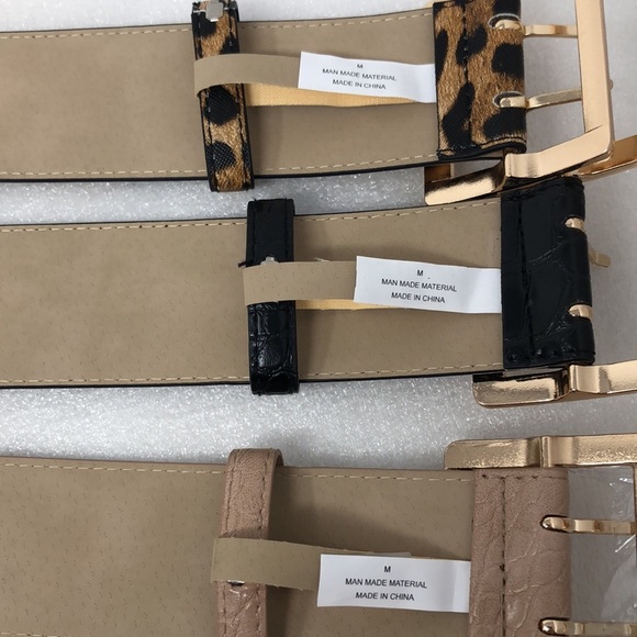 RISANTRY Belts Three Animal Print Size Medium - Picture 7 of 12